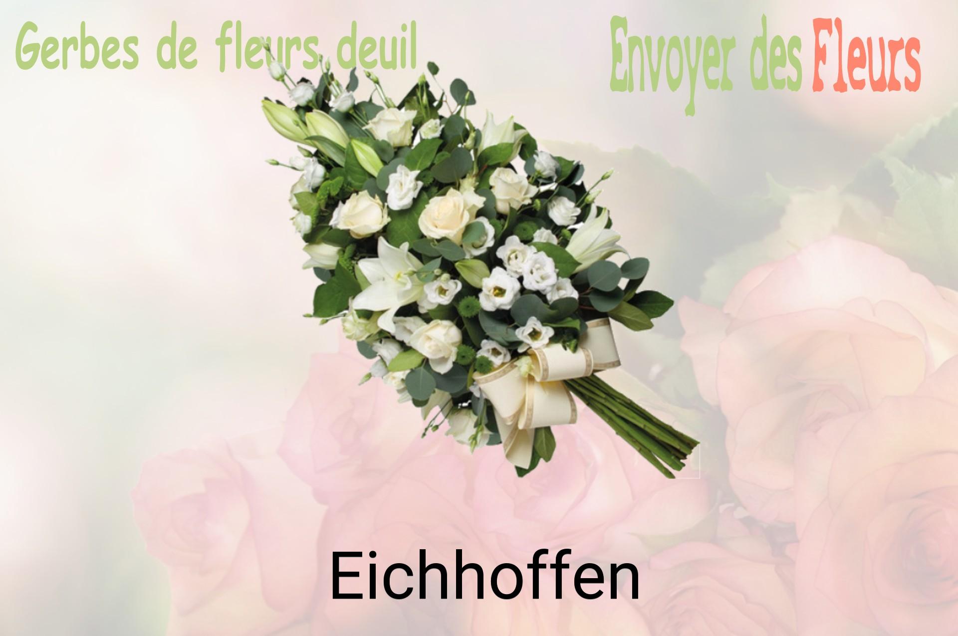 Gerbe de fleurs de deuil livrée à Eichhoffen